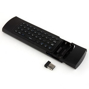 Android TVボックスおよびスマートTV用のIR学習機能を備えたバックライト付きキーボードを備えた交換用バックライト付きMX3エアマウスリモコン - Product Image 6
