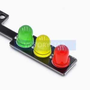 LED traffic signal module 5V <strong>light</strong> emitting Electronic learning building block programmingLED traffic signal module 5V traffic l