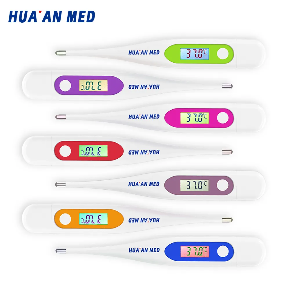 Hua'med DT-01E-termómetro clínico rígido para uso hospitalario y medición de la temperatura corporal