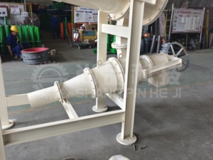 Küçük kömür yıkama tesisleri için yoğun medya ayırma sistemi ile 600/400 basınçlı 3 ürün siklon ayarlanabilir sıralama yoğunluğu - Product Image 4