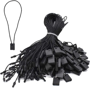 Vestuário personalizado Acessórios Plastic <span class=keywords><strong>Hang</strong></span> <span class=keywords><strong>Tag</strong></span> <span class=keywords><strong>String</strong></span> Selo mais barato <span class=keywords><strong>String</strong></span> <span class=keywords><strong>Loop</strong></span> Lock para Hangtag