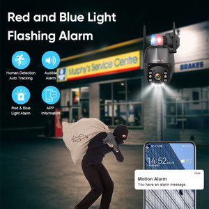 LS VISION 5mp HD 30X Optical Zoom Wireless 4G LTE PTZ <strong>Camera</strong> Supports <strong>Computer</strong> Monitoring Sound Light Alarm and NVR Connection - Product Image 4