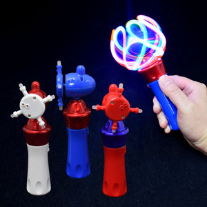 <span class=keywords><strong>Led</strong></span> Light-Up Spinning Wand Glowing Kid của món quà sinh nhật Nhựa Orbiter <span class=keywords><strong>Spinner</strong></span> với chức năng nhấp nháy Cây Đũa Thần Đồ chơi - Product Image 3