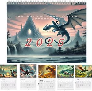 2025创意个性新时尚日历现代风格时间表 - Product Image 2