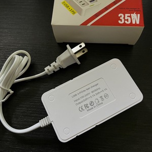 USB-C PD-Schnell ladegerät Verlängerung kabel Universal 6 1 20W Ausgangs leistung für mehrere Geräte-Telefone Tablets 3 USB + 3PD Adapter - Product Image 5