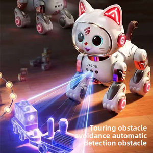 Intelligent <strong>Robot</strong> Dog &amp; Cat Toy for Girls Aged 8-13 Years Early Education AI <strong>Programming</strong> Perfect Birthday Gift - Product Image 2