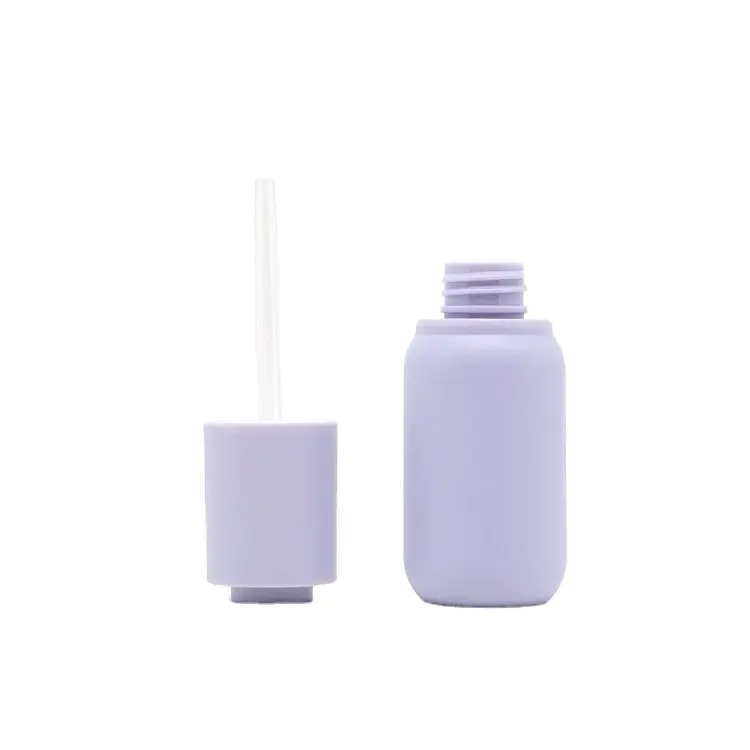 Round Plastic Pet Petg Thick Wall Press Dropper Bottle For Skincare Serum Hair Oil Bottles 30ml