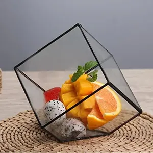 Sáng Tạo <span class=keywords><strong>Sashimi</strong></span> khô <span class=keywords><strong>Ice</strong></span> tấm Glass <span class=keywords><strong>Cube</strong></span> với Vòng Platter đa chức năng hải sản Sushi Nhà hàng Cá hồi phục vụ tấm - Product Image 5