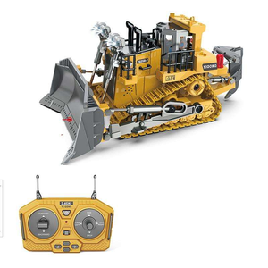 Kendaraan pelacak <span class=keywords><strong>RC</strong></span> bulldoser 11 saluran 9 saluran kelas tinggi dengan Remote Control suara cahaya untuk anak laki-laki - Product Image 6