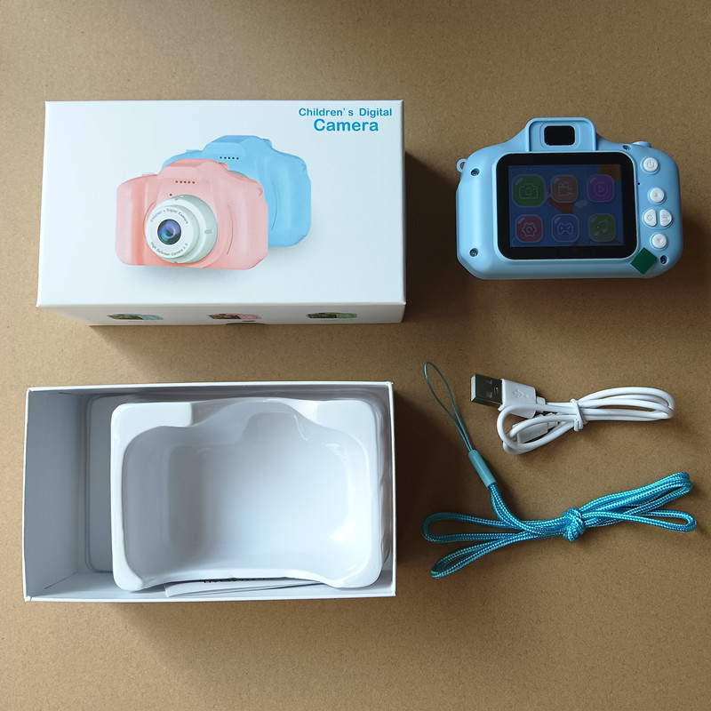 Boîte pour caméra unique (bleue)