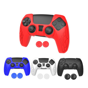 EVA Soft Skin Cover <strong>Case</strong> <strong>Shell</strong> for PS5 Gamepad <strong>Shell</strong> With Thumb Grips Protective Silicone <strong>Case</strong> for PS5 <strong>Controller</strong> - Product Image 2