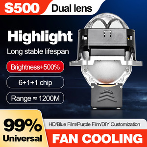 หลอดไฟหน้า LED สำหรับ H7เลนส์ H7โปรเจคเตอร์ H7 - Product Image 4