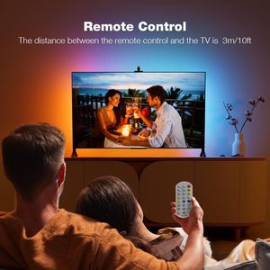 Akıllı ev RGBIC LED ortam şeridi ışık akıllı tv'ler için ekran ile daldırma özellikleri arka ışık ve kamera senkronizasyonu - Product Image 3