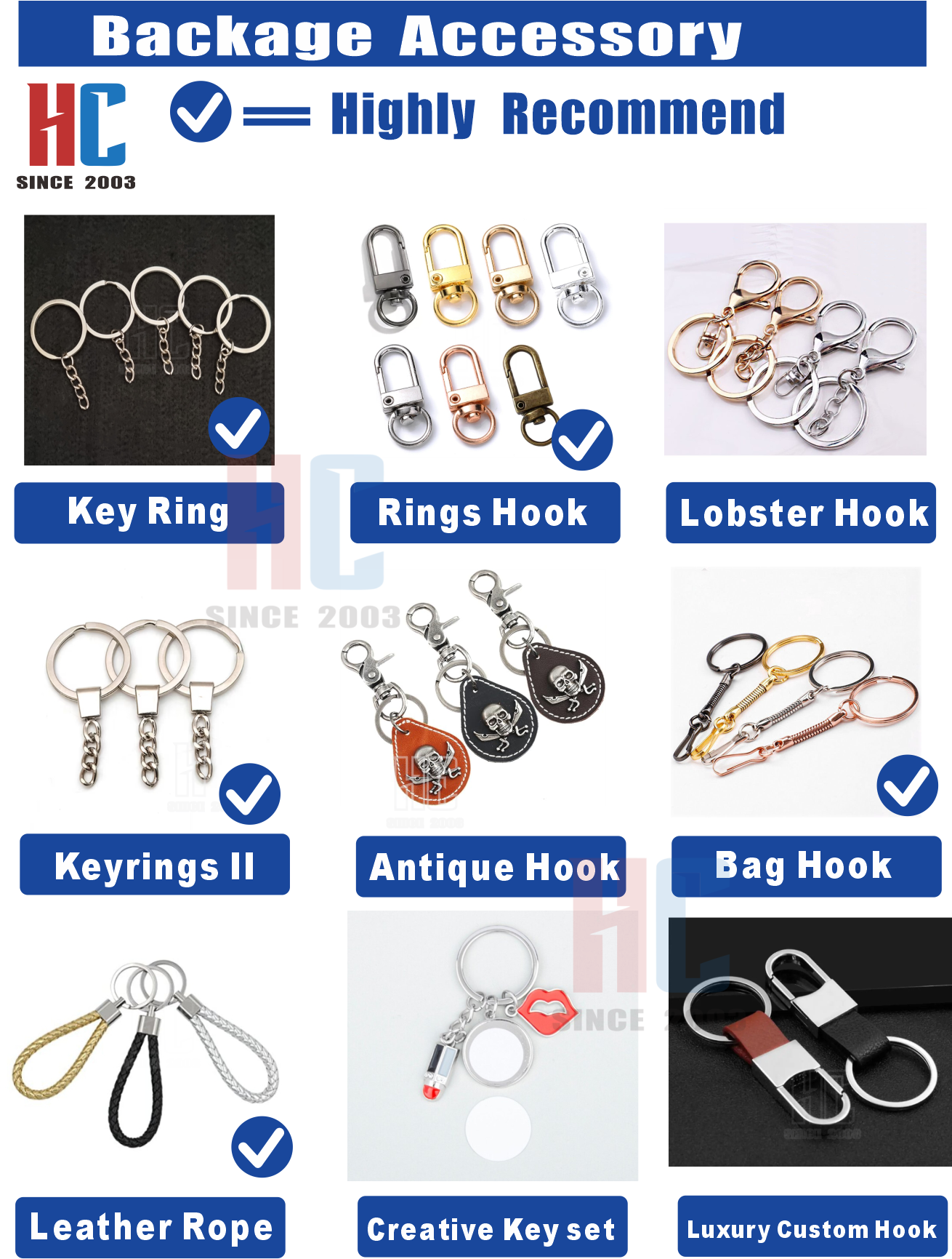 Porte-clés Accesoory