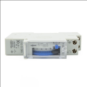 220V programma 24 ore timer timer interruttore relè montaggio su guida Din programma giornaliero 16A 24 ore SUL180a interruttore orario - Product Image 2