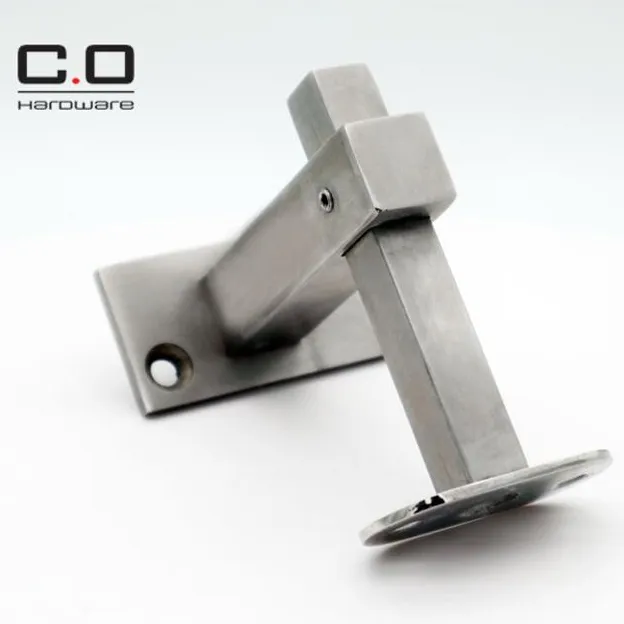 Manufacturer stainless steel stairs accessories adjust stainless steel square railing bracket