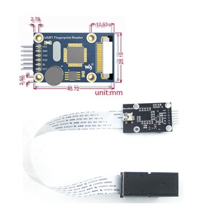 Modulo sensore lettore di impronte digitali ottico processore a bordo STM32F205 supporta MCU tramite supporto UART per lo sviluppo secondario - Product Image 5
