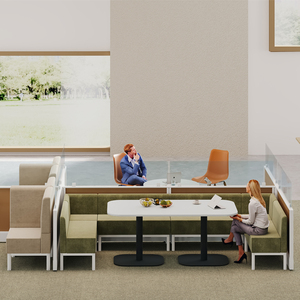 OMNI Sistemas de paneles personalizables Cubículos de fácil instalación Muebles modulares para oficinas corporativas - Product Image 6