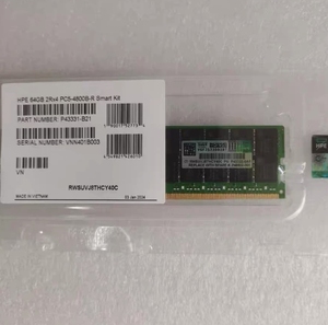 P64707-B21 P43333-0A1 P50312-B21 HPE 1x64GB DDR5-5600 RDIMM PC5-44800R modulo di memoria a doppio rango X4 - Product Image 2