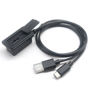 ที่มีคุณภาพสูงได้อย่างรวดเร็วชาร์จ2 In 1คู่ USB เพื่อพิมพ์ C สองสายข้อมูลสำหรับกระเป๋าเป้สะพายหลัง - Product Image 4