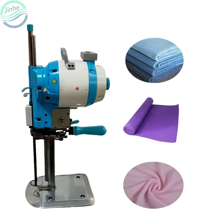 Small manual fabric cutting clothes curtain cutter machine hand-held garment leather fabric cloth cutting machine