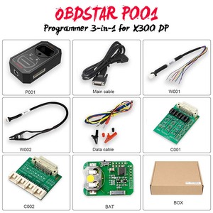 OBDSTAR P001 Programmer RFID &amp; Renew Key &amp; EEPROM Functions 3 in <strong>1</strong> Get Free T-o-y-o-t-a Simulated Smart Key