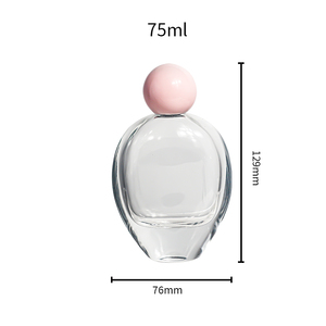 Low Moq 30ml 50ml 100ml Small Empty clear <strong>Oval</strong> <strong>Perfume</strong> Spray Bottle Glass Atomizer <strong>Perfume</strong> Set Empty Container with Box - Product Image 2