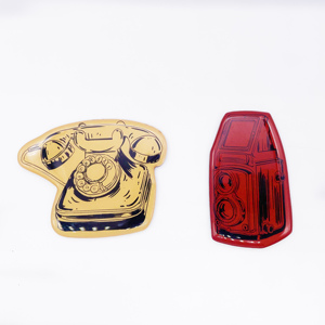 Düğme Pin rozeti promosyon ucuz Pin rozetleri özel Logo yuvarlak şekil düğme rozet 58mm - Product Image 5