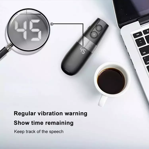 H101 Wireless Remote Control Pointer penna di presentazione digitale 2.4G Wireless multifunzione presentatore PowerPoint nero - Product Image 3