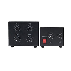マシンビジョンLEDライト2チャンネルDC 24Vステップレス调光15W/25W電源アナログコントローラ手動スイッチタイプ - Product Image 4