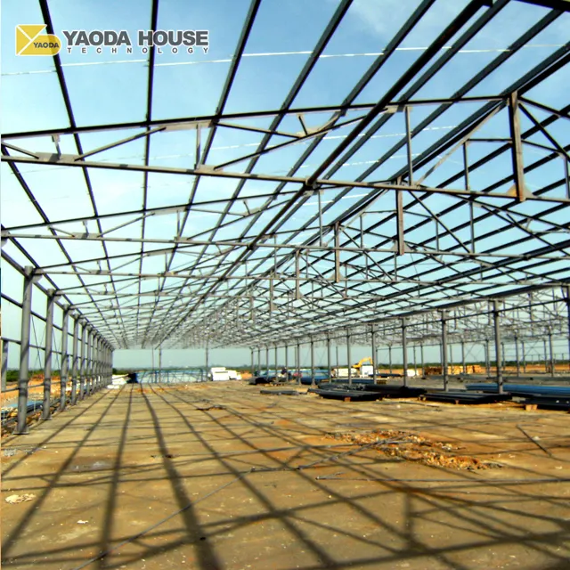 Estrutura de armazenamento de metal pré-fabricada, estrutura de armazenamento de metal pré fab projetos do armazém