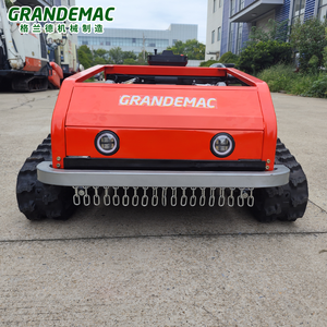 Home and Farm Use Rubber Tracks Remote-controlled Lawn Mower <strong>Robot</strong> - Product Image 2