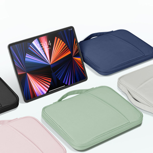 Leichte tragbare Leder Leinwand Laptop Taschen & Abdeckungen Staub dichte Männer Handheld <span class=keywords><strong>Computer</strong></span> Aufbewahrung tasche für MacBook für iPad