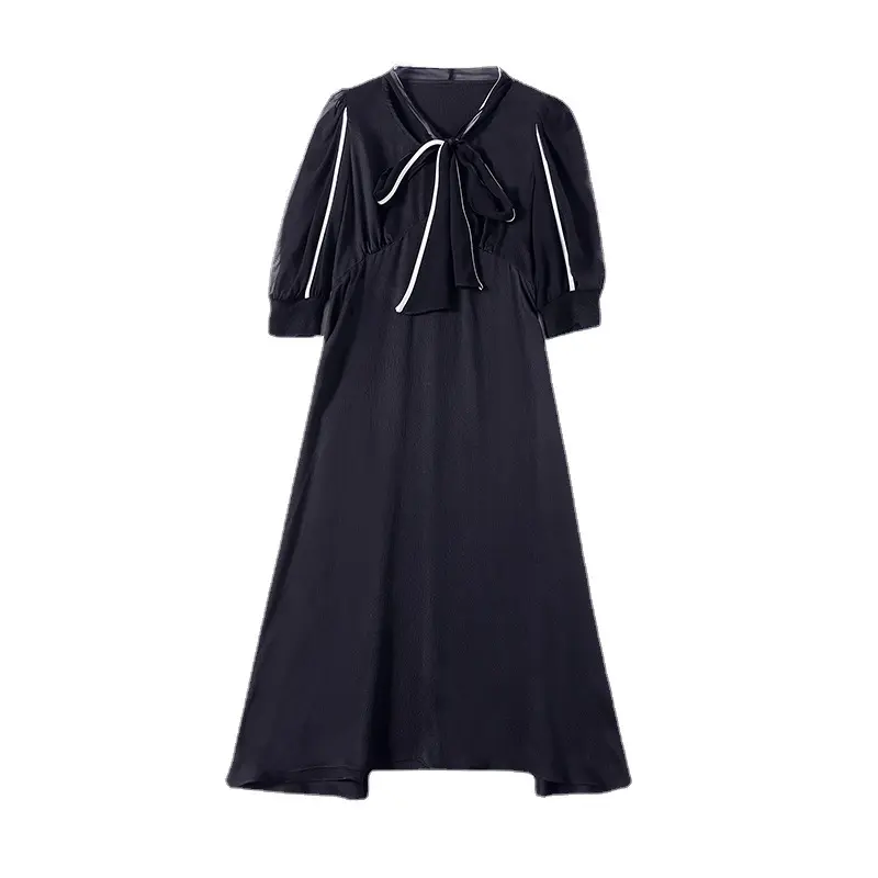 Spring and autumn dress 2023 new women's wear autumn web celebrity with a long-sleeved dress female