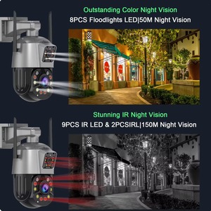 VESAFE 2024 ICsee 6MP Dual Lens Outdoor with 36X Zoom Wifi PTZ Wireless <strong>Security</strong> Camera 500m Zoom <strong>Android</strong>/<strong>IOS</strong> APP <strong>Control</strong> - Product Image 4