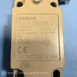 Новый и оригинальный Plc D4B2115NKGM переключатель Snap Action SPDT 10A 120V USIP PLC Контроллер программирования - Product Image 2