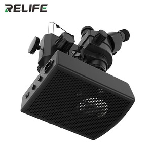 RELIFE RL-Microscopio estéreo trinocular HD con 2 fuentes de luz ajustables hacia arriba y hacia abajo - Product Image 5