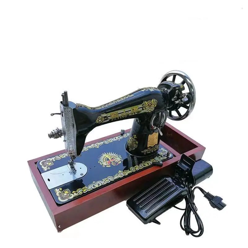 Hochwertige Vintage Old Style Haushalt Mini Nähmaschine Manuelle Nähmaschine tragbare Nähmaschine