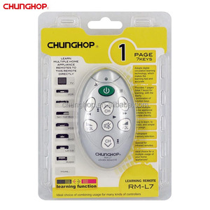 Chung hop L7 Neuartiges Design 8 Tasten Remote OEM Kostenlose Lern codes Lern fernbedienung