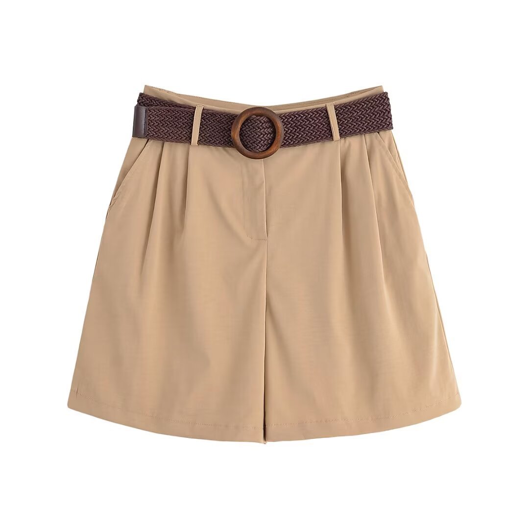 Khaki casual pants