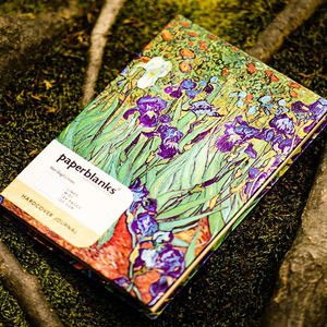 A5精装笔记本彩页手绘记事本复古插画日记本笔记本 - Product Image 1