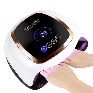 Blueque V3 168 Wát Chất lượng cao High Power UV LED Nail đèn với biểu tượng tùy chỉnh ABS nhựa cho chữa Gel đánh bóng - Product Image 1