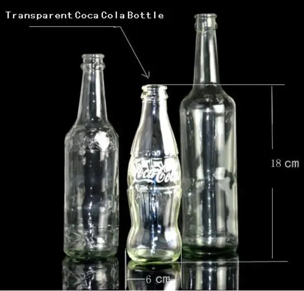 transparent bottle small(iron sheet not include)