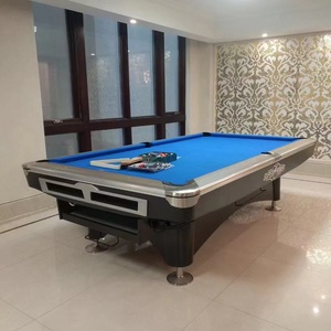 Naipni Cao End Tùy Chỉnh Chuyên Nghiệp 9ft Rắn Gỗ Billiard Hiện Đại Bàn Hồ Bơi Với Đầy Đủ Phụ Kiện - Product Image 4