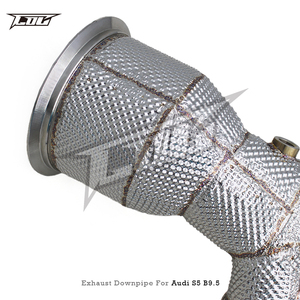 ダウンパイプダウンパイプAudi S4/S5 B9.5 3.0T 2019-2023ダウンパイプフロントパーツ付き - Product Image 6