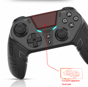 Para Sony para Playstation 4 Pro Elite Controlador de juego inalámbrico con motor de vibración Compatible con computadora IOS Android