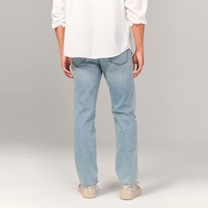 Quần jean nam cổ điển với một sự rung cảm Retro Quần jean nam với một hiện đại mỏng thẳng cắt căng thoải mái vượt trội và linh hoạt jeans - Product Image 4