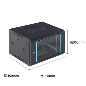 Fabbrica progettato per esterni in metallo Server Rack di dimensioni personalizzate 6U tipo di parete a prova di polvere di rete Computer TV Station 4U Stock - Product Image 1