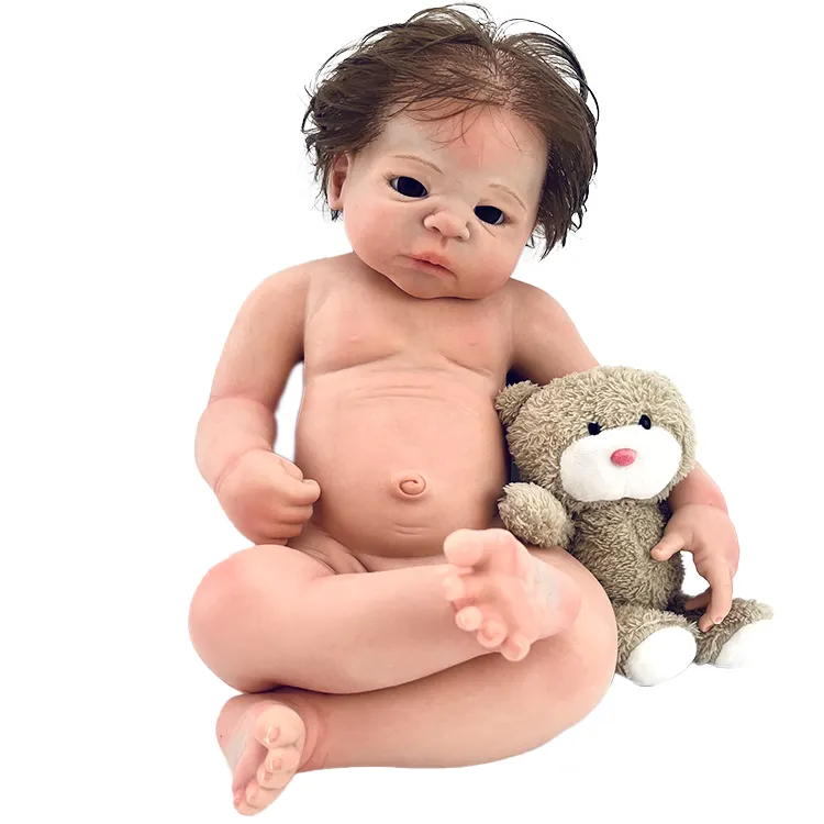 Poupée réaliste de 22 pouces, 5280G, bébé de haute qualité, nouveau-né réaliste, en Silicone solide, bébé Reborn à vendre