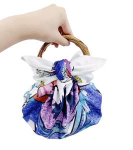 日本传统定制可重复使用的织物礼品包装纸furoshiki